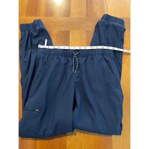 Weatherproof Vintage Jogger Pant Womens Large 14/16 Blue Navy Fleece Lined Cargo - Picture 11 of 11